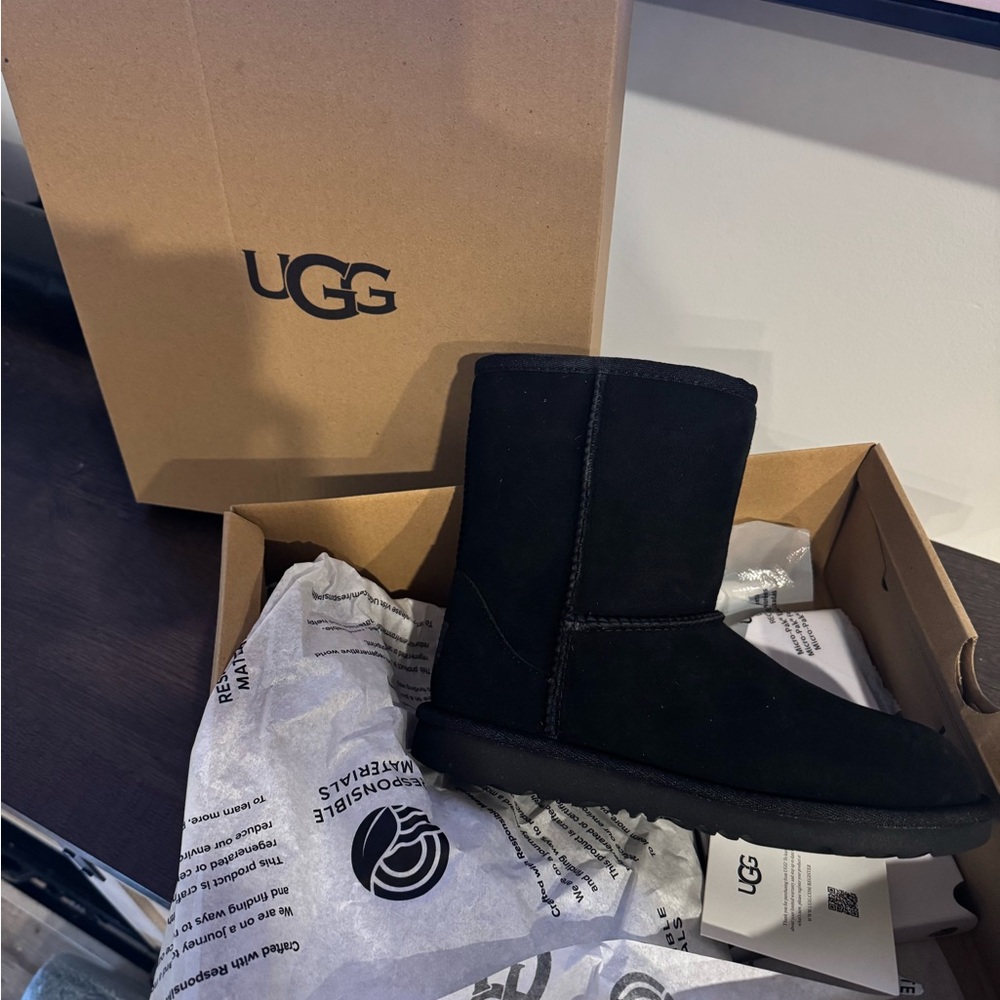 UGG Black Sole Boots